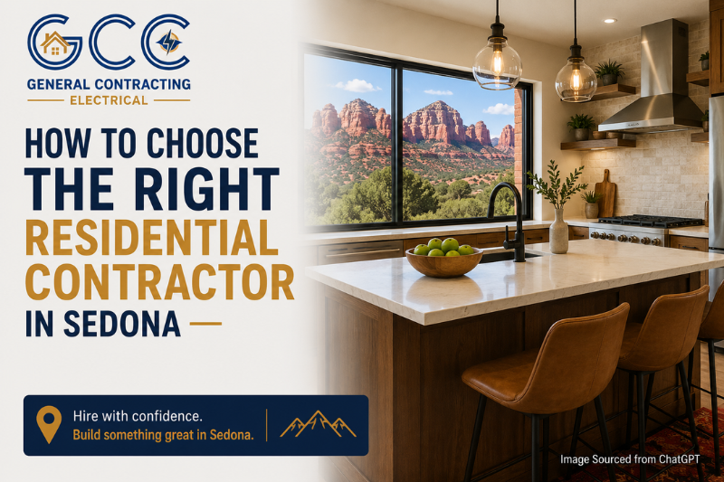 Choose the Right Residential Contractor in Sedona