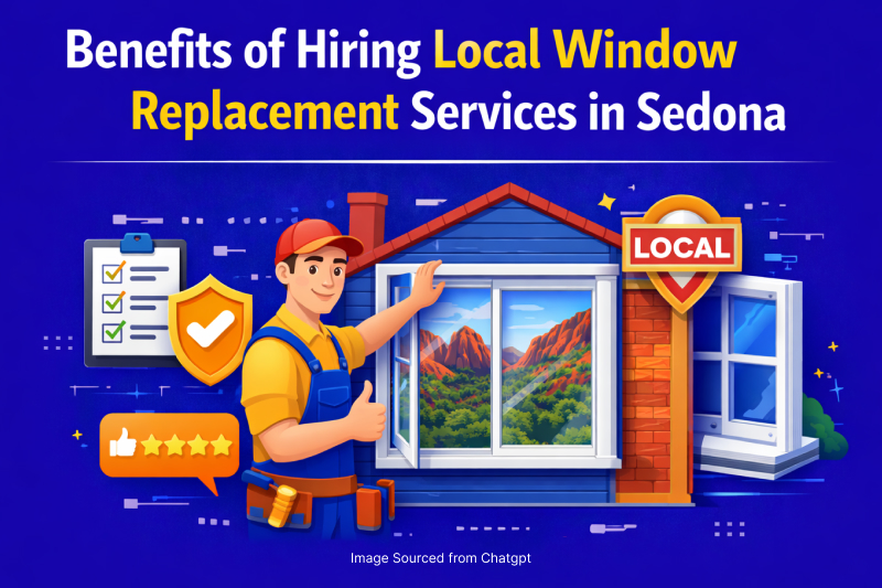 Benefits of Hiring Local Window Replacement Services in Sedona