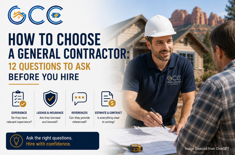 Question when hire a general contrator